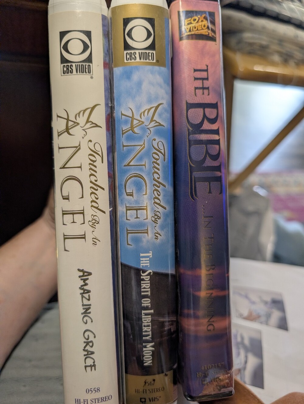 Touched By an Angel & The Bible VHS